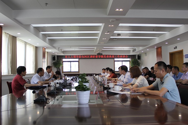 市人大深入包河區調研督導鎮黨委換屆工作